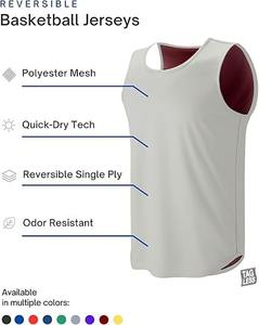 เสื้อบาสเก็ตบอลสำหรับผู้ชายและกางเกงขาสั้นสำหรับฤดูร้อนพร้อมลายพิมพ์ดิจิตอลดีไซน์เต็มรูปแบบและไซส์ใหญ่พิเศษสำหรับแฟนกีฬา - Product Image 4