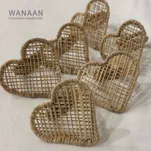 Resin Eco-Friendly Modern Napkin Rings Wicker <b>Table</b> Decor for Stylish Elegant <b>Dining</b> Experience - Product Image 5