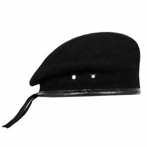 Ceremonial Made in Pakistan OEM Wholesale New Fashion <b>Beret</b> Hat 100% Wool Ceremonial <b>Beret</b> Hat for Men - Product Image 1