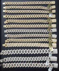 Luxury Brand Tennis Bracelet <b>Watch</b> with Custom VVS <b>Diamonds</b> Sapphire Glass Quartz Movement Stainless Steel Strap for Women - Product Image 4