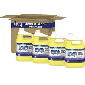 สบู่ล้างจานแบบน้ำ Dawn Pro Manual Pot & Pan กลิ่นเลมอน ขนาด 1 แกลลอน 4 ขวด (PGC57444CT) - Product Image 3