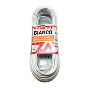 สายรัดผ้าสำหรับตากผ้า สีขาว ทองเหลือง 20 เมตร - Product Image 1