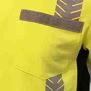 Fabricante hecho a medida de alta visibilidad uniforme de trabajo seguridad reflectante construcción personalizada seguridad camisa de manga larga - Product Image 5