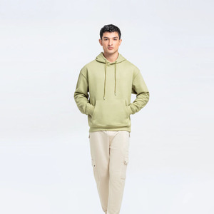 Sweat à capuche confortable en vert inspiré de la nature, style oversize, sweat à capuche lourd 100% coton, sweat à capuche pour hommes - Product Image 1