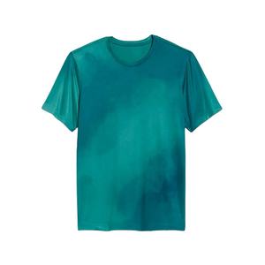 T-shirt de sport à séchage rapide imprimé tricoté pour hommes léger et respirant Polyester Activewear Gym Fitness Running Training Outdoor Use - Product Image 1