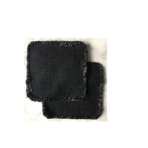 Posavasos de piedra de lino Posavasos cuadrado Decoración de mesa Posavasos de color rojo a precio mayorista con pieza de diseño de lujo vintage bajo - Product Image 3