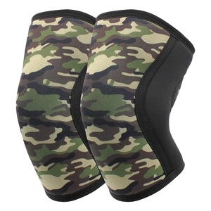 GAF Sports Genouillères de soutien à compression pour genouillères d'haltérophilie 7MM 9MM Néoprène Genouillères Powerlifting - Product Image 1