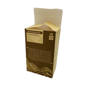 Cajas de cartón rígido impresas en offset UV reciclables respetuosas con el medio ambiente de alta calidad, diseño abierto con solapa para envío de alimentos, etiquetas personalizadas - Product Image 1