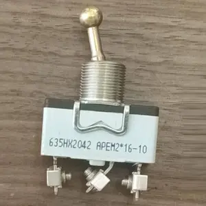 Interruptor de palanca electrónico de doble tiro APEM2, IDEC MOM-ON, 635HX2042