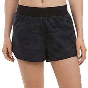 กางเกงขาสั้นผ้าเฟรนช์เทอร์รี่สำหรับผู้หญิงใส่สบายระบายอากาศได้ดีผ้าคอตตอนดีไซน์เชือกรูดสำหรับวิ่ง/ลำลองทรงสูง - Product Image 6