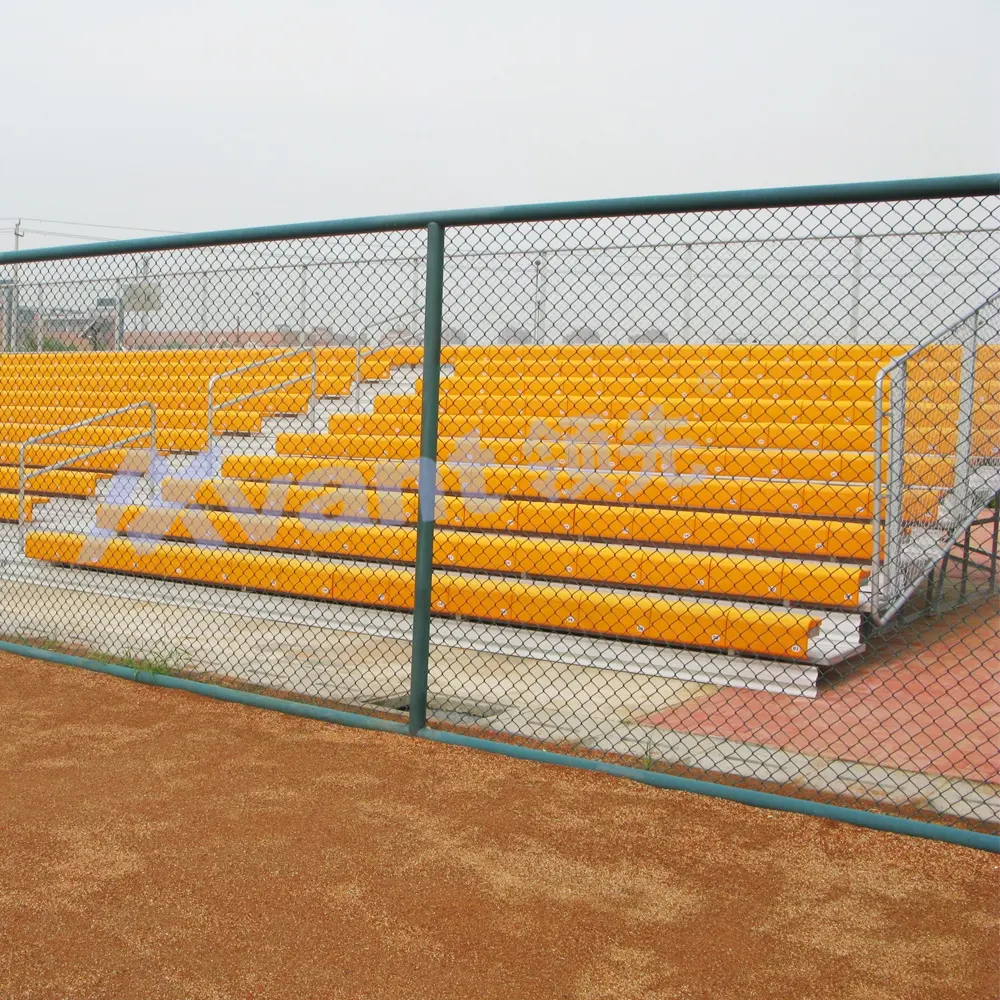 10 file sport in alluminio tribuna temporanea fissa sistema di posti a sedere all'aperto tribuna scuola di gradinata Arena smontabile tribuna da stadio