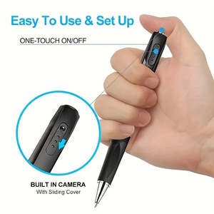 กล้องวงจรปิดพกพาแบบ HD 1080P พร้อมหน่วยความจำในตัว 32GB ชาร์จผ่าน USB ดีไซน์มินิ สำหรับใช้ในบ้าน สำนักงาน ห้องเรียน - Product Image 4