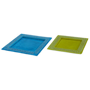 Juego de Bandejas Ovaladas de Diseño Fresco con Múltiples Acabados, Ideal para Servir en el Hogar y Hoteles, Bandejas Decorativas, Diseño Personalizado Disponible - Product Image 3