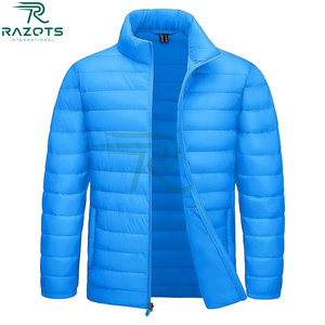 Chaqueta ligera de plumón, Abrigo acolchado cómodo, chaqueta acolchada duradera, prendas de vestir exteriores de invierno a prueba de viento, chaqueta de plumón para hombres y mujeres - Product Image 1