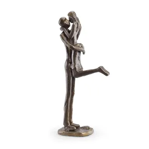 Escultura Metálica Decorativa de Lujo, Adorno Contemporáneo para Interiores Sofisticados, Centro de Atención Moderno, Escultura Pulida Zahid - Product Image 1