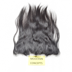 Extensions de cheveux naturels vierges 100% non traités HD Lace 13*4 Frontal Straight Black Color Indian Temple Human Hair Extensions bon marché - Product Image 1
