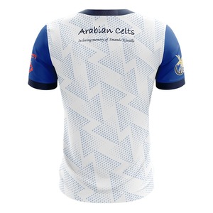GAA Premium Soccer Wear Alto rendimiento 100% Poliéster Jersey Diseño sólido Manga corta Conjunto de jugadores - Product Image 2