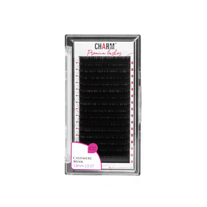 CharmLash, bandejas de pestañas de visón de Cachemira oscura supersuave, extensiones de pestañas de visón C CC D DD, extensiones de pestañas de visón de Cachemira, Etiqueta Privada - Product Image 1