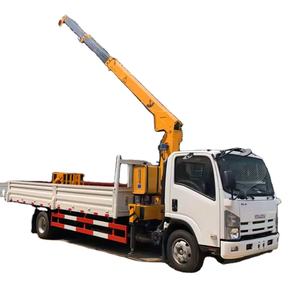 Camión telescópico ISU-ZU de 5 toneladas con pinza hidráulica manual para ladrillos, diésel, en Japón - Product Image 2