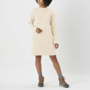 Vestido sudadera de gran tamaño para mujer: vestido con capucha cómodo y de moda con bolsillos, ideal para ropa informal y estilo callejero - Product Image 4