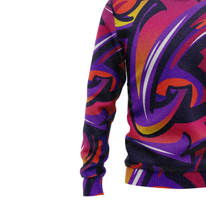 เสื้อสเวตเชิ้ตพิมพ์ลายแบบซับลิเมชั่นสำหรับฤดูหนาว ผ้าคอตตอนผสมโพลีเอสเตอร์ 100% แบบสั่งทำพิเศษ - Product Image 4