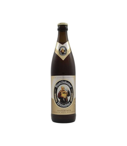 Caja de 10 Litros de Cerveza Blanca Franziskaner Naturtrüb 20x0.5L, Hefeweizen Sin Filtrar con Aroma a Plátano y Cítricos para Restaurantes - Product Image 2