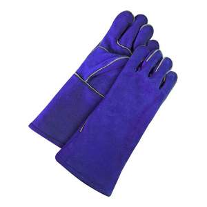 Split Leather Outdoor Welding <b>Gloves</b> Custom Tig Heat Resistant Industrial Flexible Grip Soft Safety Welder <b>Gloves</b> - Product Image 5