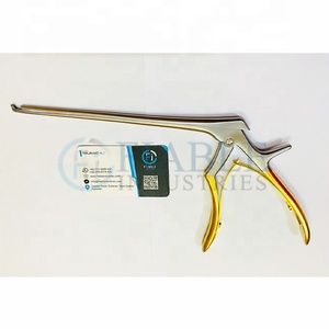 Pinzas Kerrison de Acero Inoxidable, Instrumentos Quirúrgicos Manuales con Mordida Ascendente de 45 Grados para Cirugía Ortopédica y Neurocirugía - Product Image 4