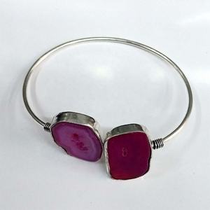 Fashionable <b>Stone</b> <b>Beads</b> Brass Cuf Bangles for Women Partywear Jewellery Available at Bulk Price for Export. - Product Image 4