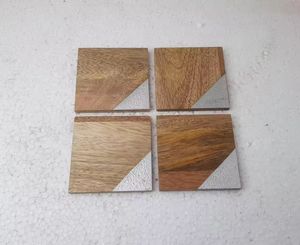 Perillas de mármol Perilla de puerta de piedra Manija de textura de terrazo para perillas de cajón decorativas - Product Image 5