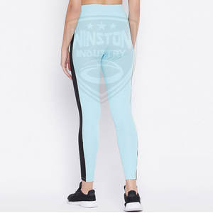 Dernier modèle de vente en gros Leggings de yoga taille haute sans couture Vêtements de fitness grande taille pour femmes avec logo personnalisable - Product Image 4