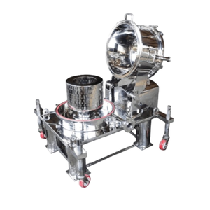 Nouvelle centrifugeuse horizontale multifonctionnelle automatique à décharge par racloir, avec moteur de levage de sacs et roulement à billes pour un fonctionnement stable - Product Image 3