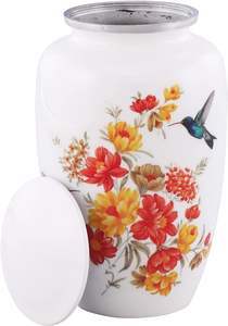 Urne de crémation colibri pour cendres humaines Urne adulte pour enterrement funéraire Columbarium ou urnes de crémation à domicile pour cendres humaines - Product Image 2