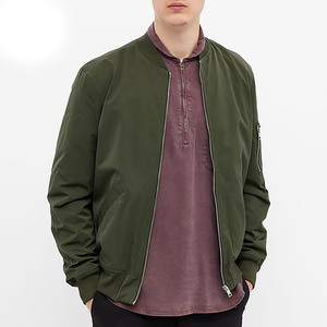 Blouson bombardier pour homme, veste de qualité supérieure, conception personnalisée, vente en gros, 2022 - Product Image 1