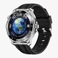 F12 V69 Lüks Akıllı Saat Erkek QC Klasik Stil Altın Silikon Alaşımlı AMOLED Ekran Kan Oksijen Ölçer Nabız Ölçer Uyku Takip Cihazı