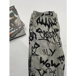 Custom Corduroy 100% Cotton Anti-Pilling Quick Dry Breathable Baggy Joggers <b>Oversized</b> <b>Sweatpants</b> Streetwear Men Women Gymwear - Product Image 3