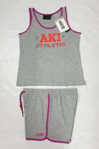 ชุดนอนผ้าฝ้ายของผู้หญิง2ชิ้นชุดทรงหลวมสีบริสุทธิ์สำหรับฤดูร้อนดีไซน์ใหม่จากโรงงาน - Product Image 4