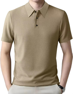 Camiseta Polo Bordada de Algodón para Hombre, Diseño Sólido, Camisetas Polo de Alta Calidad al por Mayor, Tacto Fresco, Personalizable, Deportiva, Transpirable - Product Image 1