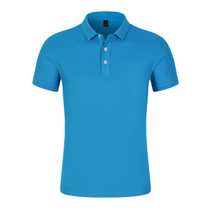 เสื้อโปโลผ้าคอตตอนโพลีเอสเตอร์สีขาวสำหรับผู้ชายดีไซน์แขนสั้นลำลองพิมพ์ลายและโลโก้ตามสั่ง - Product Image 2