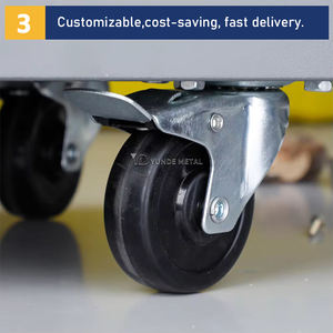 ตู้เครื่องมือโลหะแบบโมดูลาร์คุณภาพสูงขนาดใหญ่สำหรับงานหนักแบบกำหนดเองพร้อมเครื่องมือ - Product Image 4