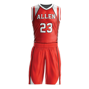 Maillot de basket-ball réversible en polyester 100% Short d'été respirant personnalisé personnalisable ensemble certifié BSCI pas cher - Product Image 4