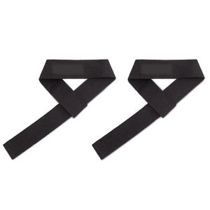 Logo personnalisé de vente chaude sangles de levage de gymnastique coton élastique rembourré en néoprène équipement d'haltérophilie pour l'entraînement physique à usage intensif - Product Image 1