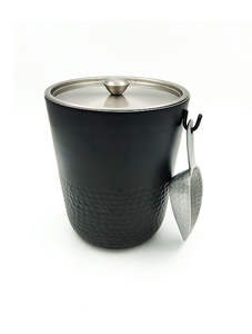 AK Brass Stainless Steel Metal <b>Ice</b> <b>Bucket</b> In <b>Silver</b> Finished With Attractive Hooks Large Capacity For Bar Accessories - Product Image 5