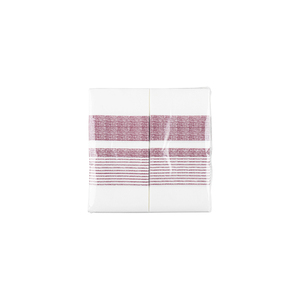 Tovaglioli Stampati Amanecer Bordeaux 40x40cm, Piegati 1/8, Morbidi e Asciutti, 480 Pezzi, B2B - Product Image 3