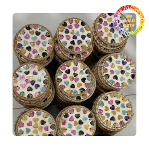 Wholesales <b>woven</b> rattan placemats and <b>coaster</b> | Durable handmade table mats in many colors and sizes | Viet Nam origin - Product Image 2