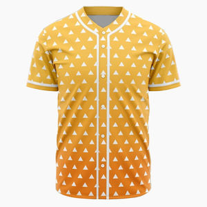 เสื้อเบสบอลและซอฟต์บอลใส่สบายระบายอากาศได้ดีพร้อมชื่อทีมและชื่อทีมพลัสไซส์ดีไซน์แบบระเหิด - Product Image 6