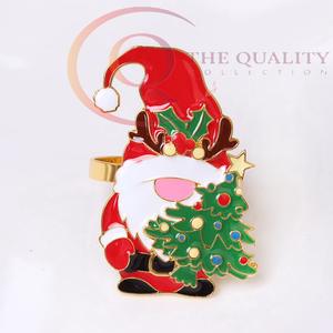 Anneaux de serviette décoratifs de qualité supérieure pour table à manger, accessoire en métal élégant pour les événements et les fêtes - Product Image 5