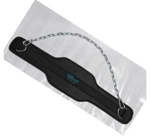 Custom Logo Printing Available Weight Lifting Dipping Dip Belt with Steel <b>Chain</b> for Dips and Pull Ups - Product Image 6