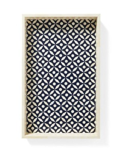 ถาดเสิร์ฟทรงสี่เหลี่ยมผืนผ้าสำหรับฝังกระดูกถาดเสิร์ฟทำจากไม้ - Product Image 6