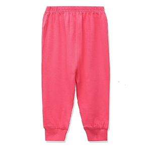 Ensemble de vêtements à manches courtes en coton de couleur unie personnalisé orienté vers l'exportation ensemble de vêtements imprimés pour enfants et filles vente en gros au Bangladesh - Product Image 3